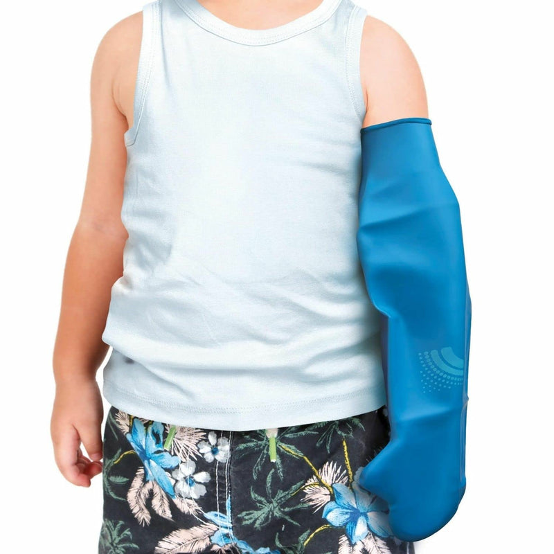 Bloccs Waterproof Cover for Plaster Cast Arm, Swim, Shower & Bathe. Watertight Protector - #CFA73-XS - Child Full Arm (Extra Small) XS - BeesActive Australia