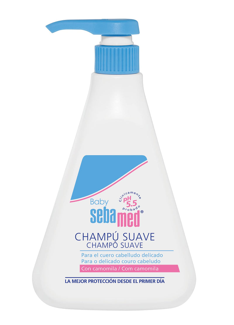 SEBAMED Baby Soft Shampoo for Fine and Delicate Skin of Child's Scalp, Extra Soft Cleansing Extremely Sensitive Scalp, Multicolor, Fresh, 500 Ml - BeesActive Australia