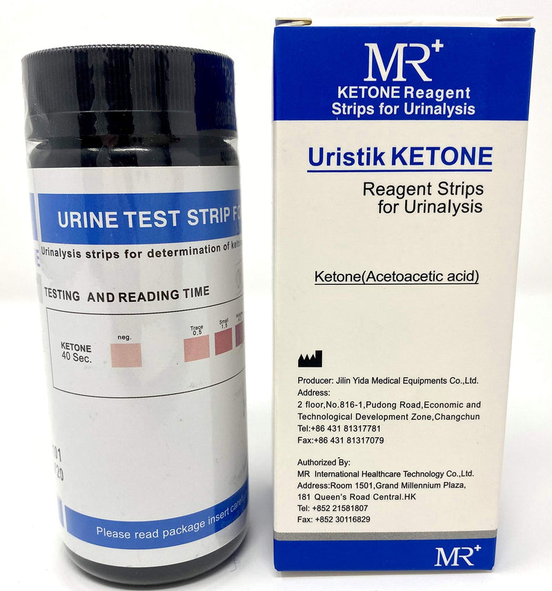 Ketone Keto Urine Test Strips Accurately Measure Your Fat Burning Ketosis Ketones Levels 100 Strips - BeesActive Australia