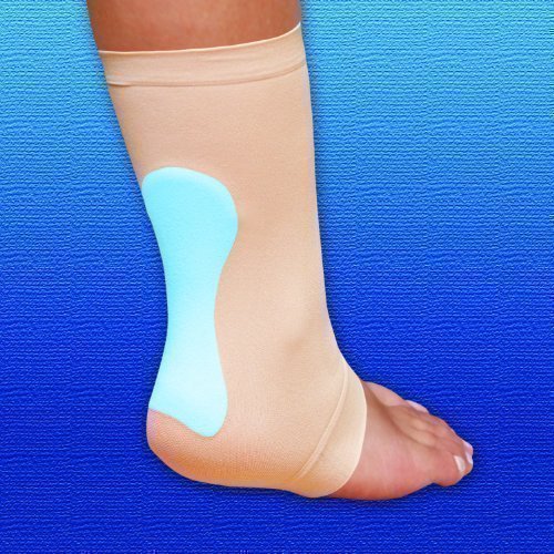 Silipos Achilles Heel Pad | Soft Stretchable Nylon Fabric | Rear Ankle Protection Small/Medium - BeesActive Australia