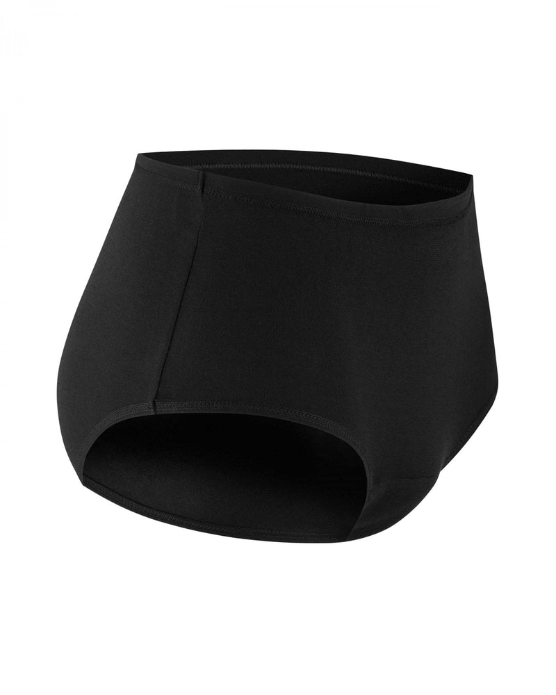 PROTECHDRY Washable Urinary Incontinence Cotton Maxi Pant Underwear with Front Absorbent Area (Black, L) Black L (Pack of 1) - BeesActive Australia
