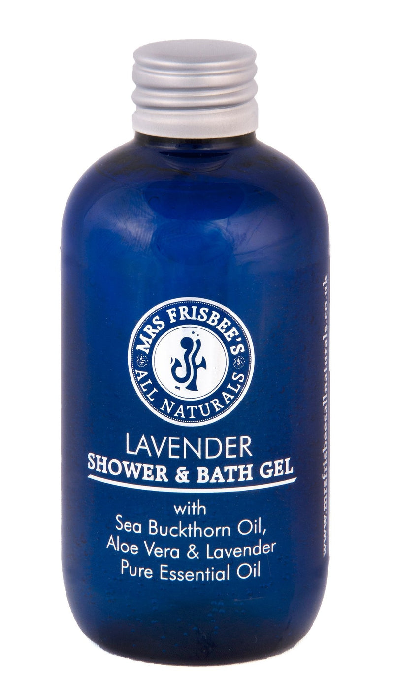 Lavender Shower & Bath Gel by Mrs Frisbee's All Naturals/Natural/Vegan/Cruelty Free (100ml) 100ml - BeesActive Australia
