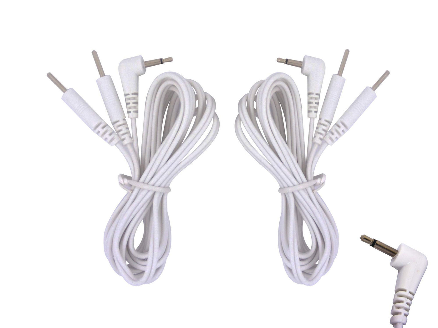 Tens Lead Wires 1 Pair Male 2.5mm Jack Plug 2mm Pin Connection by ...