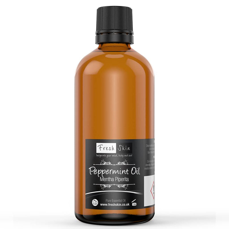 Freshskin Beauty LTD | Peppermint Essential Oil 100ml Mentha Piperita - 100% Pure & Natural Essential Oils - BeesActive Australia