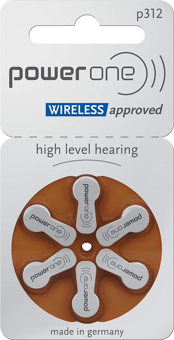 Varta Powerone Mercury Free Hearing Aid Batteries Size 312 60 Batteries, PR41/p312 4607 - BeesActive Australia