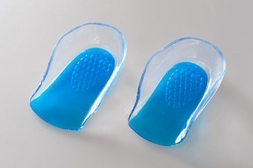 Heel Support Cup Spur Gel Silicone Shock Cushion Orthotic Shoe Insoles Women / Men PAIR - BeesActive Australia