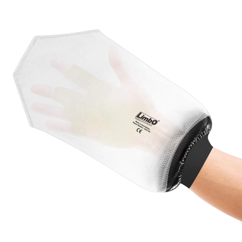 LimbO Waterproof Protectors Dressing Cover, Adult Hand Shower Cover MITT, 22 to 25 cm Forearm Circumference - BeesActive Australia
