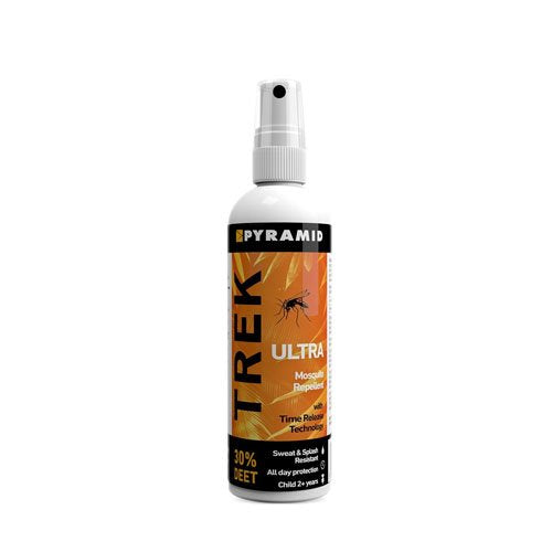 Pyramid TREK Ultra Long lasting DEET Insect/Mosquito Repellent DEET Spray - 100ml - BeesActive Australia