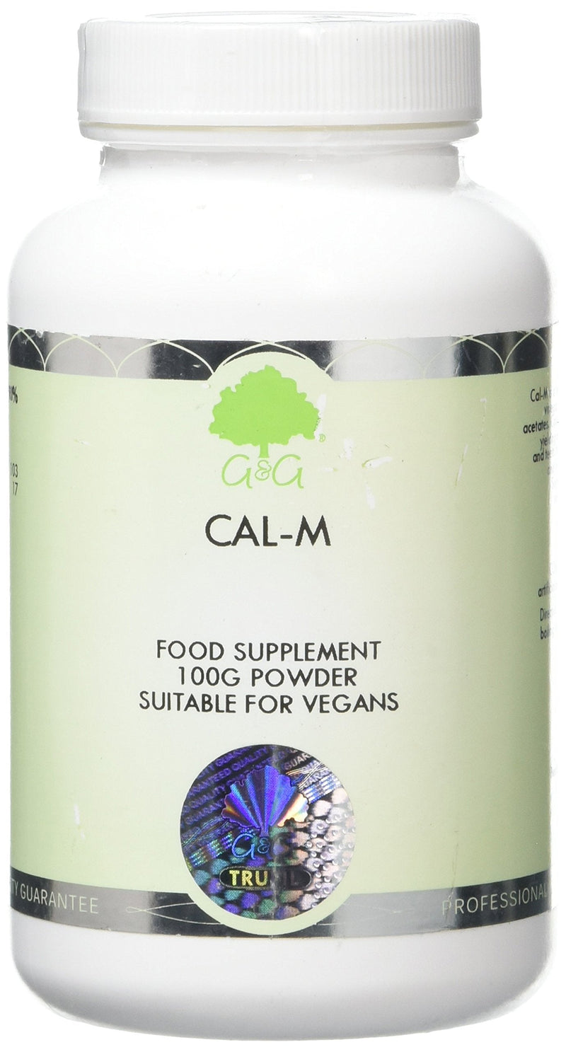 G&G Vitamins Cal-M Powder 100g - Calcium & Magnesium Blend with Cider Vinegar - Drink Powder - BeesActive Australia