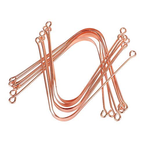 A1SONIC® 6 x Ayurveda Copper Metal Tongue Cleaner Scraper Oral Hygiene Bad Breath - BeesActive Australia