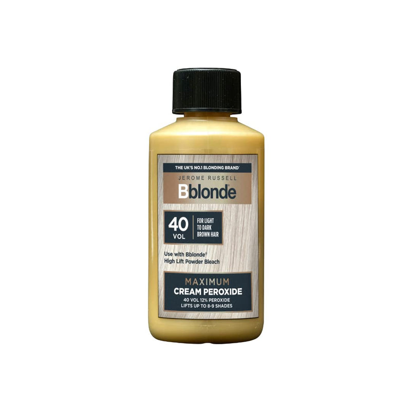 Jerome Russell Bblonde Cream Peroxide, 40 Volume, 12% Peroxide, Lifts 8-9 Levels, 75ml - BeesActive Australia
