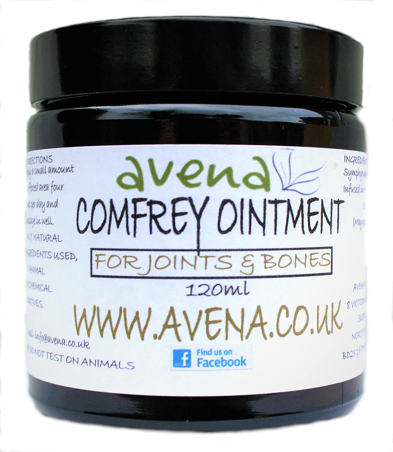 Natural Comfrey Ointment 120ml: bone break, fractures, wounds, joint & arthitic pain - BeesActive Australia