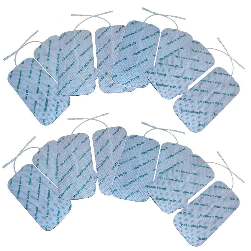 Large TENS Pads 12 Maternity Labour Tens Electrodes for Elle, Lloyds, OBI, Neurotrac Machines - BeesActive Australia