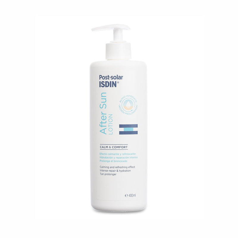 ISDIN Post-solar After Sun Lotion 400ml | Calming and cooling effect | Intense hydration and repair - BeesActive Australia
