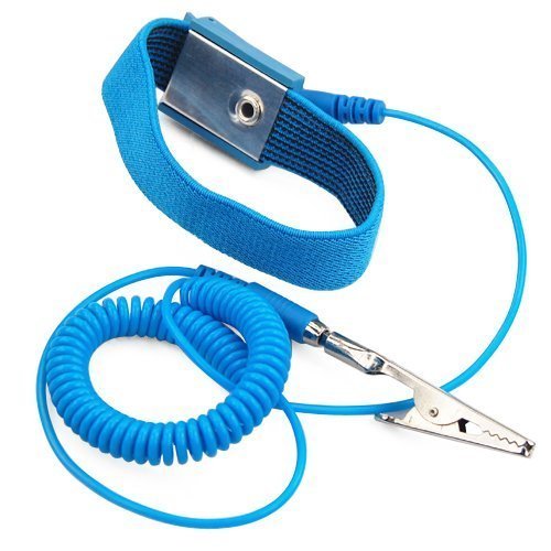 Accessotech Anti-Static Electricity Grounding Wristband Wrist Strap Band ESD Discharge PC - BeesActive Australia