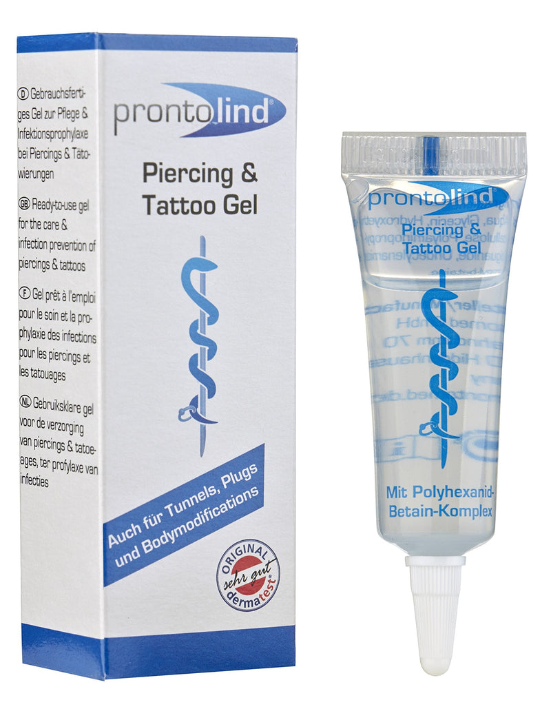 Prontolind Gel 10 ml | antibacterial piercingcare | also for all kinds of body modification - BeesActive Australia