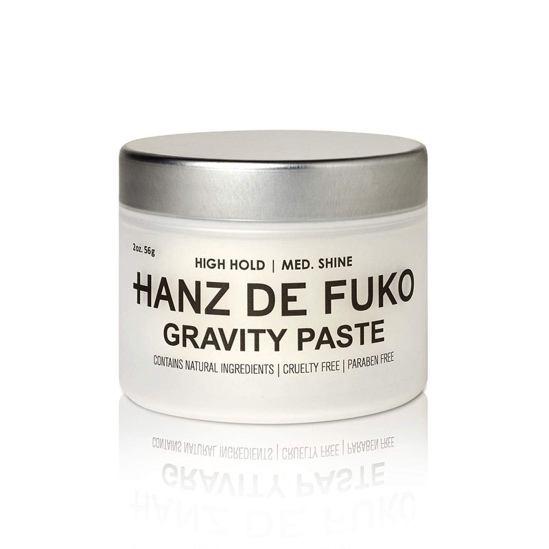 Hanz de Fuko Gravity Paste | Premium Styling Paste with Effortless High-Hold Low-Gloss Shine Finish | All Hair Types | 56g - BeesActive Australia
