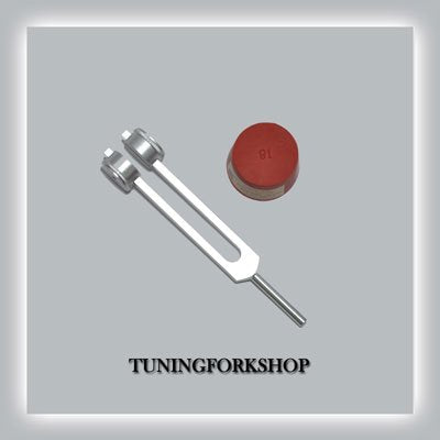 Tuningforkshop Mid Om 136.10 Hz Weighted Tuning Fork For Healing With Activator & Pouch - BeesActive Australia
