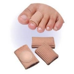 Elastic Tube Strip with Gel Pads Digital, Corn Pads on a 9-inch Strip, 4 Pads (3 Sizes) (Small) Small - BeesActive Australia