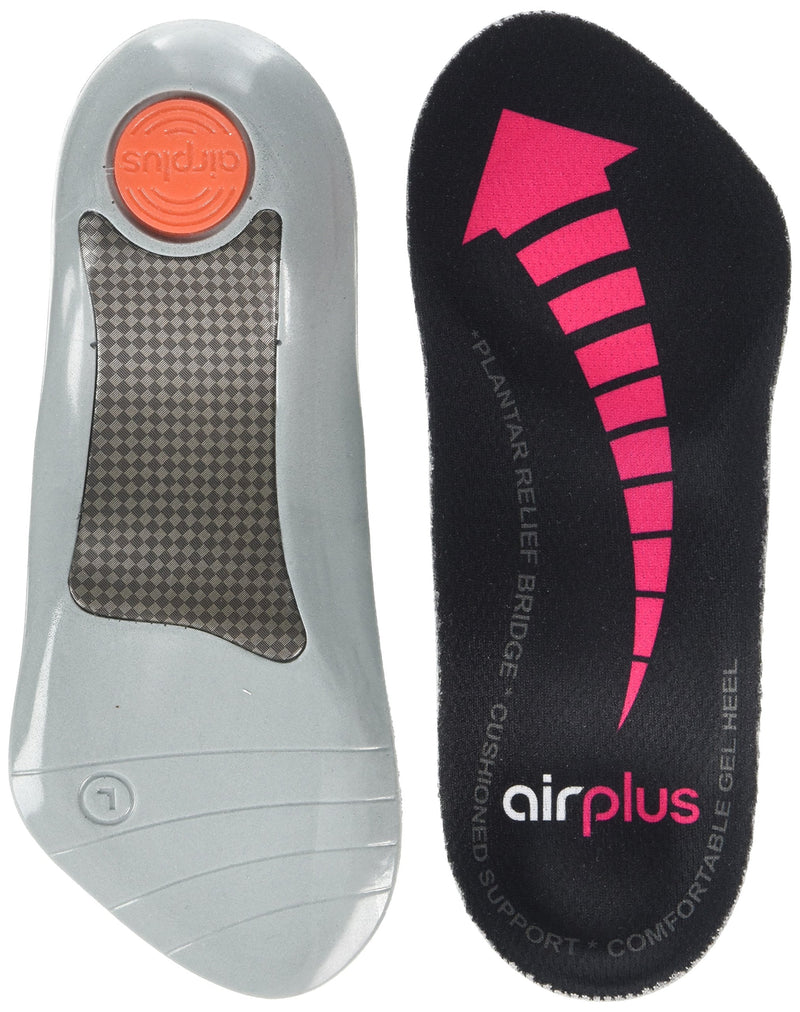 Airplus Women's Plantar Fascia Insole, Orthotic Insoles Arch Support, Superior Comfort & Stability, Clear, Medium - BeesActive Australia