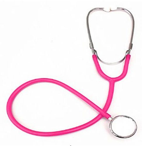 Pro Single Head EMT Doctor Nurse Vet Medical Student Health Blood Stethoscope (Pink) Pink - BeesActive Australia