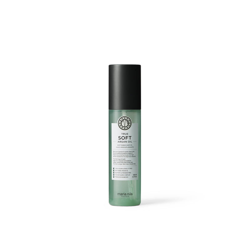 Maria Nila True Soft, For Dry Hair, Argan Oil Remoisturises & Reduces Frizz, 100% Vegan & Sulfate/Paraben free Soft Argan Oil 100 ml - BeesActive Australia