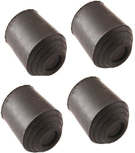 4 Rubber Walking Stick Ferrules 19mm 3/4" Cane Crutch Pad Rubber Heavy Duty Bottom End Tip Aid - BeesActive Australia
