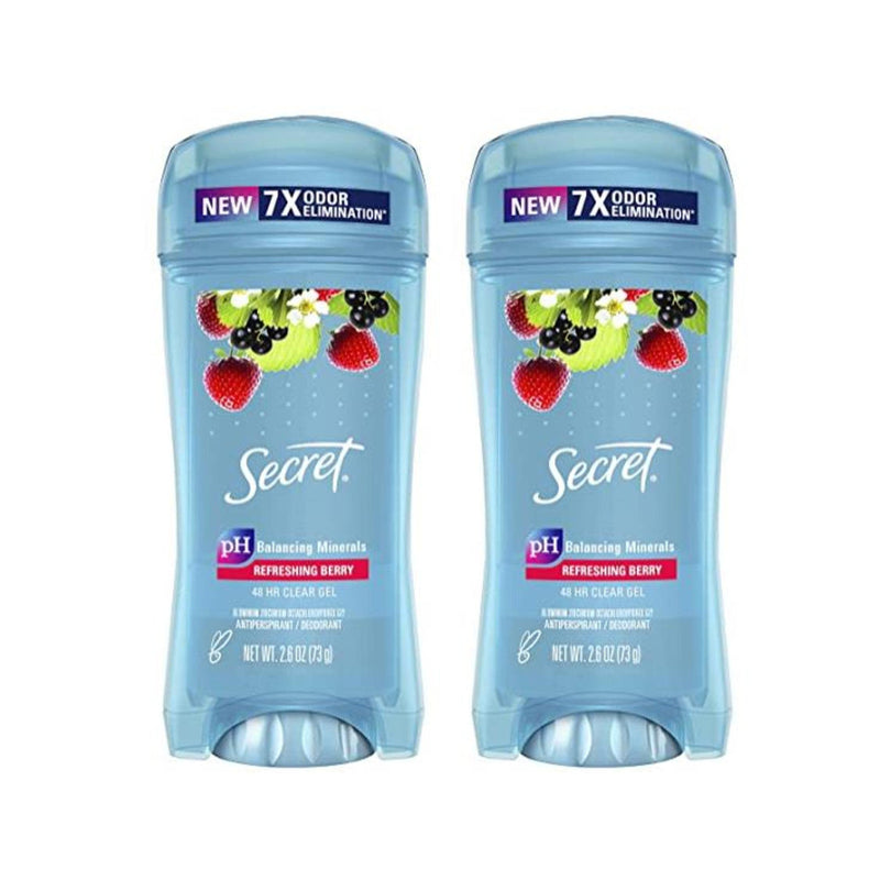 Secret Scent Expressions So Very Summerberry Clear Gel Antiperspirant/Deodorant, 160ml (Pack of 2), So Very Summerberry, 150ml - BeesActive Australia