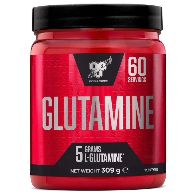 BSN DNA Glutamine, L-Glutamine Amino Acid Powder, Unflavoured, 309 g, 60 Servings - BeesActive Australia