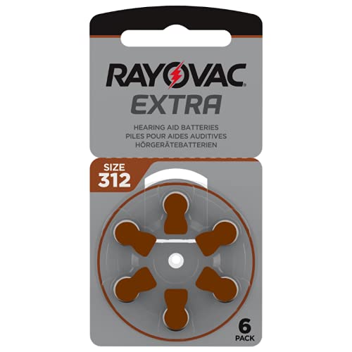 Rayovac 312 Extra Advanced 120 x PR41 Hearing Aid Batteries for 312AE, A312, DA312, P312 and PR312H - BeesActive Australia