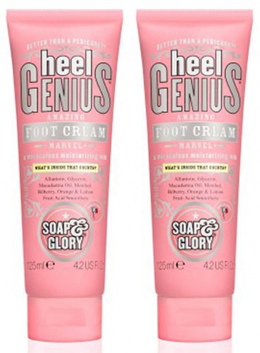Soap And Glory Heel Genius Amazing Foot Cream Miraculous Moisturising Mix 125ml (Pack Qty 2) - BeesActive Australia