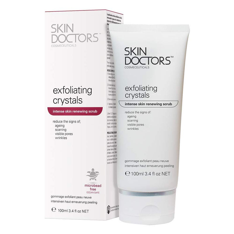Skin Doctors Exfoliating Crystals,for the face and body Helps reduce the appearance of ageing, scarring, and other blemishes - 100ml - BeesActive Australia
