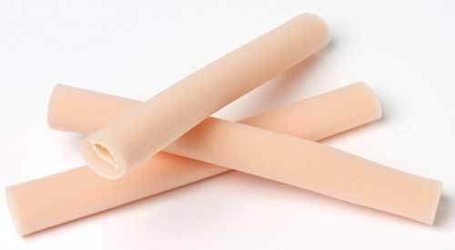 Podiatry Tubular Toe Foam x2 Tubes| 25cm Length | With or Without Overlap Protection (A (Without Overlap)) - BeesActive Australia