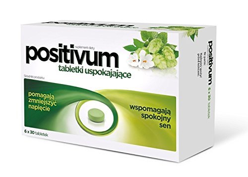 POSITIVUM - 180 tablets - calming the body's natural support in case of nervous tension or irritability - - BeesActive Australia