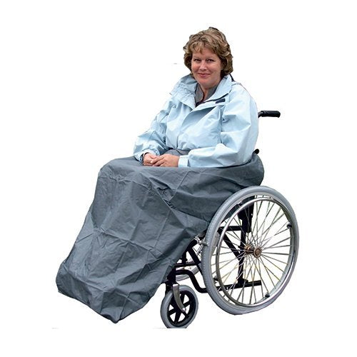 Kozee Komforts Waterproof Lightweight Leg Cover for Use in Wheelchairs or Mobility Scooters - Blue - BeesActive Australia