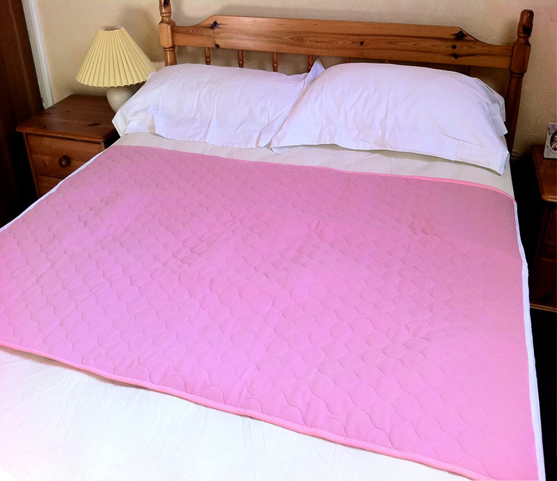 Kozee Komforts Martex Superior Single Bed Washable Reusable Incontinence Sheet Pad 2 Litre Capacity with Tucks - 36" x 29" 36" x 29" - 2 Litre - BeesActive Australia