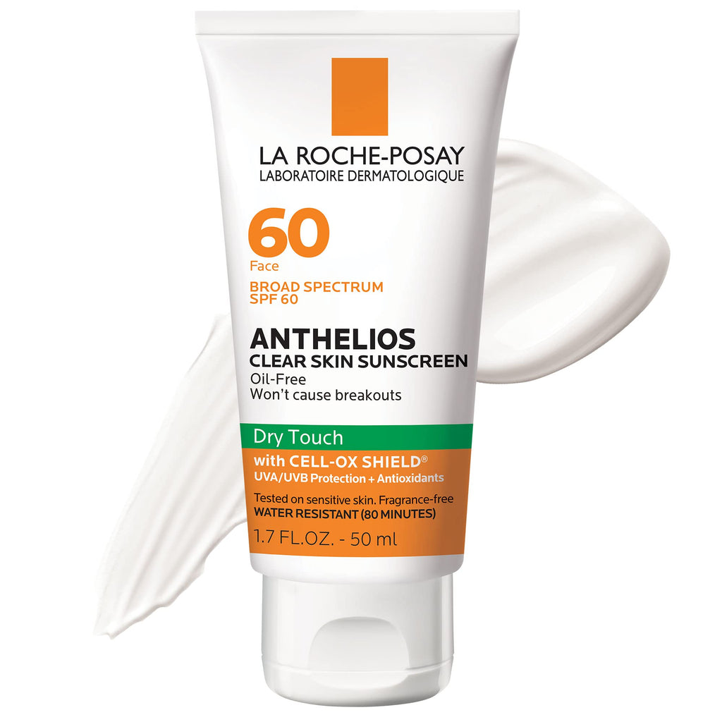 La Roche-Posay Anthelios Clear Skin Face Sunscreen for Oily Skin with SPF 60, 1.7 fl. Oz - BeesActive Australia