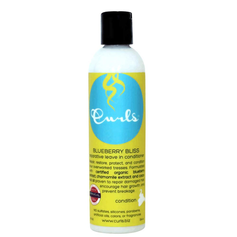 Curls Blueberry Bliss Reparative Leave In Conditioner, 8 Ounces 236 ml (Pack of 1) - BeesActive Australia