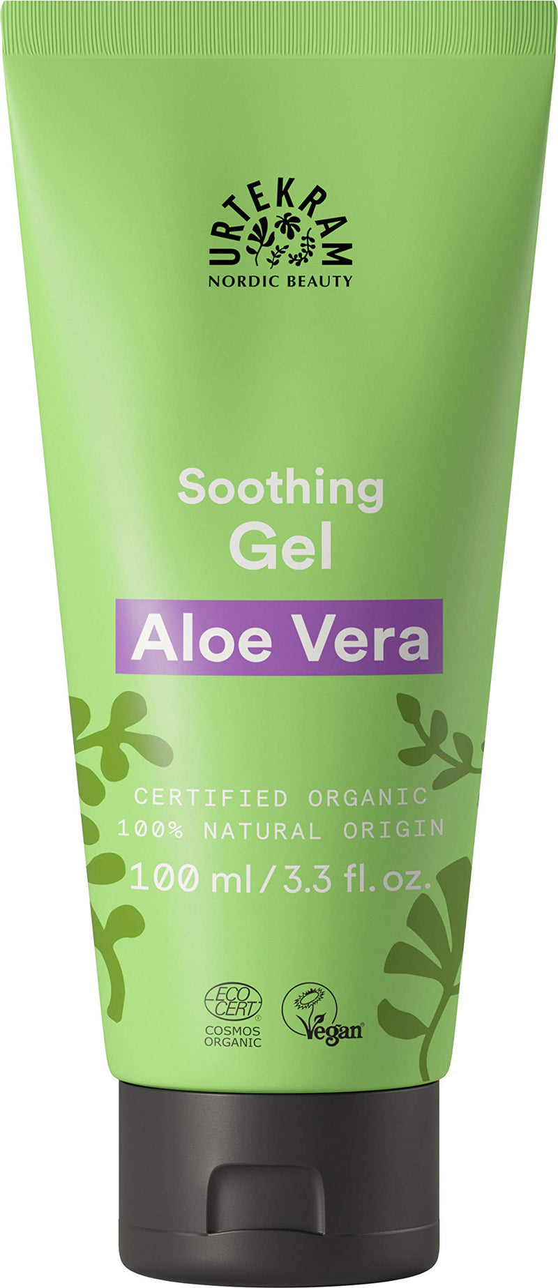 Urtekram Gel - Aloe Vera - All Skin Types - Vegan, Organic, Natural Origin, 100 ml - BeesActive Australia