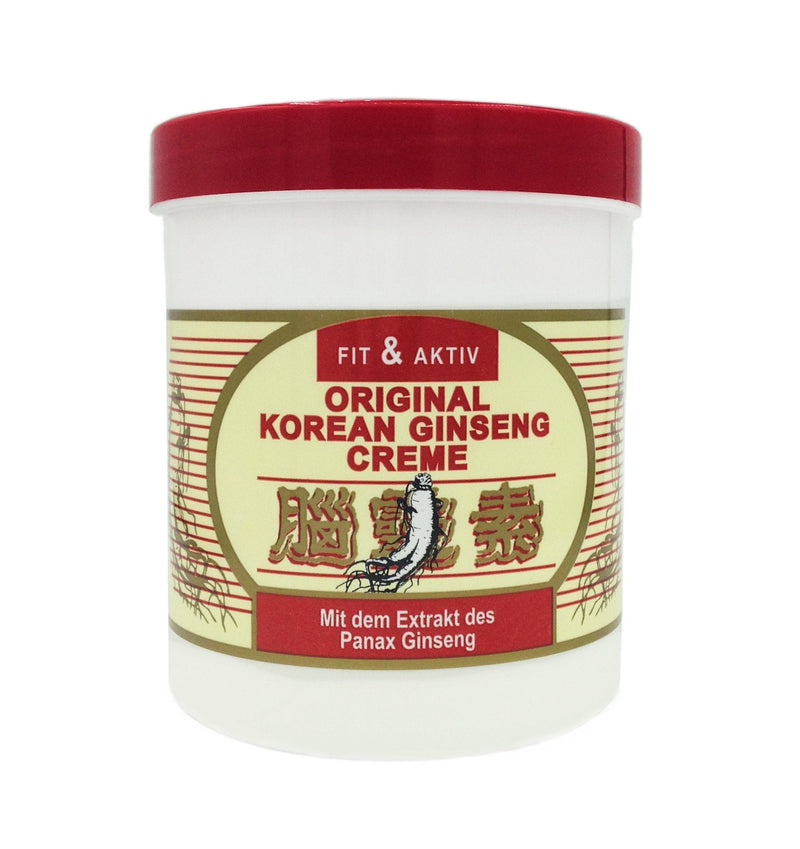 Korean Ginseng Fit & Active Cream 500ml Suitable for Dry and Sensitive Skin with Panax Ginseng Extract 500 ml (Pack of 1) - BeesActive Australia