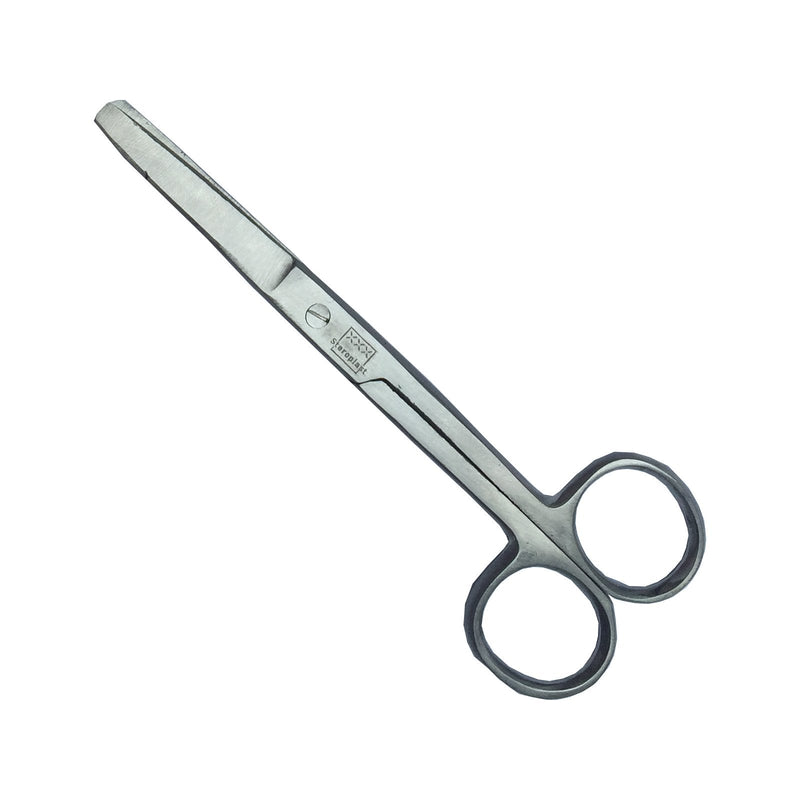 1 PAIR OF STEROPLAST MEDICAL NURSES STAINLESS STEEL FIRST AID SAFETY BLUNT TIPPED SCISSORS - BeesActive Australia
