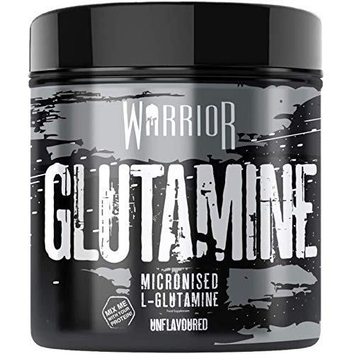 Warrior L-Glutamine Powder 500g - Micronised - For Muscle Strength & Recovery (Unflavoured) - BeesActive Australia