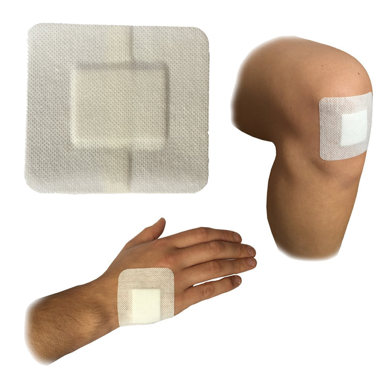Steropore 25 X 7.0CM X 6.0CM PREMIUM MEDICAL GRADE 100% STERILE LARGE WOUND CUT BURN DRESSINGS PLASTERS WHITE - BeesActive Australia