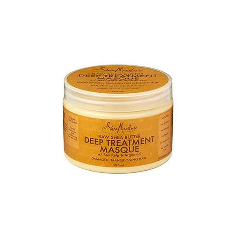 SheaMoisture Raw Shea Butter silicone and sulphate free hair mask Deep Hair Treatment Mask for dry, damaged or transitioning hair 326 ml - BeesActive Australia
