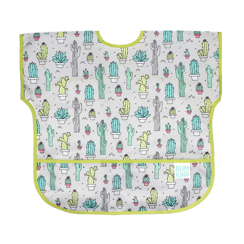 Bumkins Bib, Toddler Bib, Waterproof, Washable, Stain and Odor Resistant, 1-3 Years - Cacti - BeesActive Australia