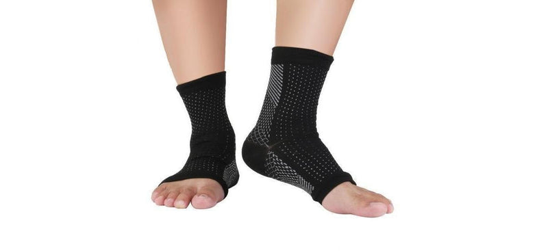 Compression Socks Sleeves Ankle Calf Plantar Fasciitis DVT Comfort Pain Relief Body And Base Ltd (Plantar Fasciitis) - BeesActive Australia