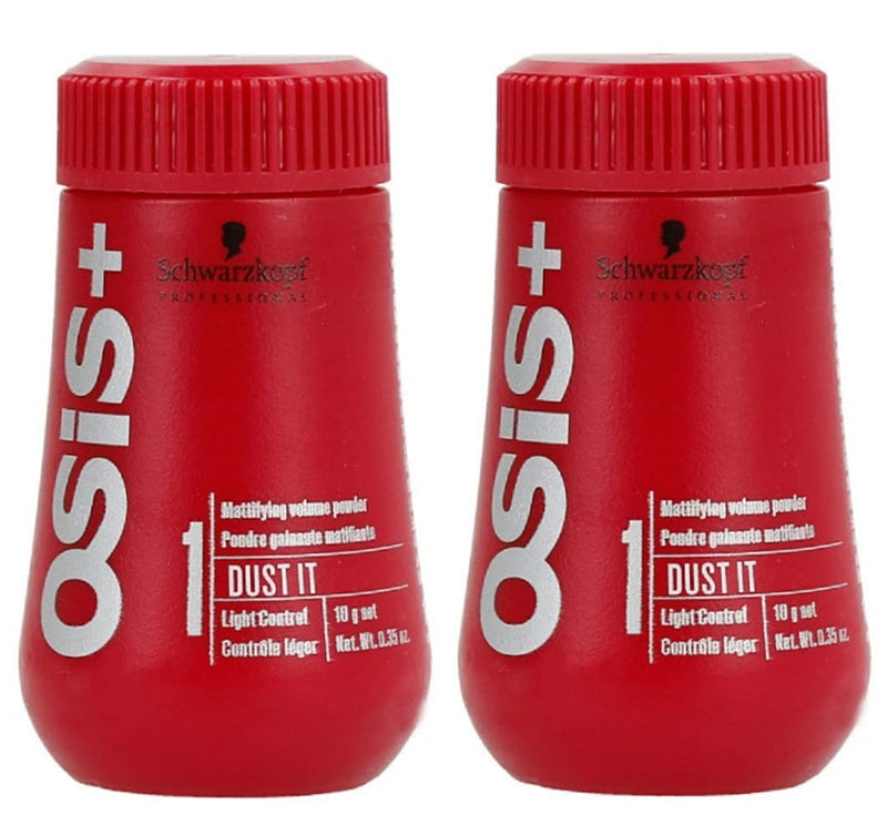 Schwarzkopf OSiS Dust It Powder 2 x 10 ml SET with STAPIZ Hair Shampoo 15 ml or Mask 10 ml - BeesActive Australia