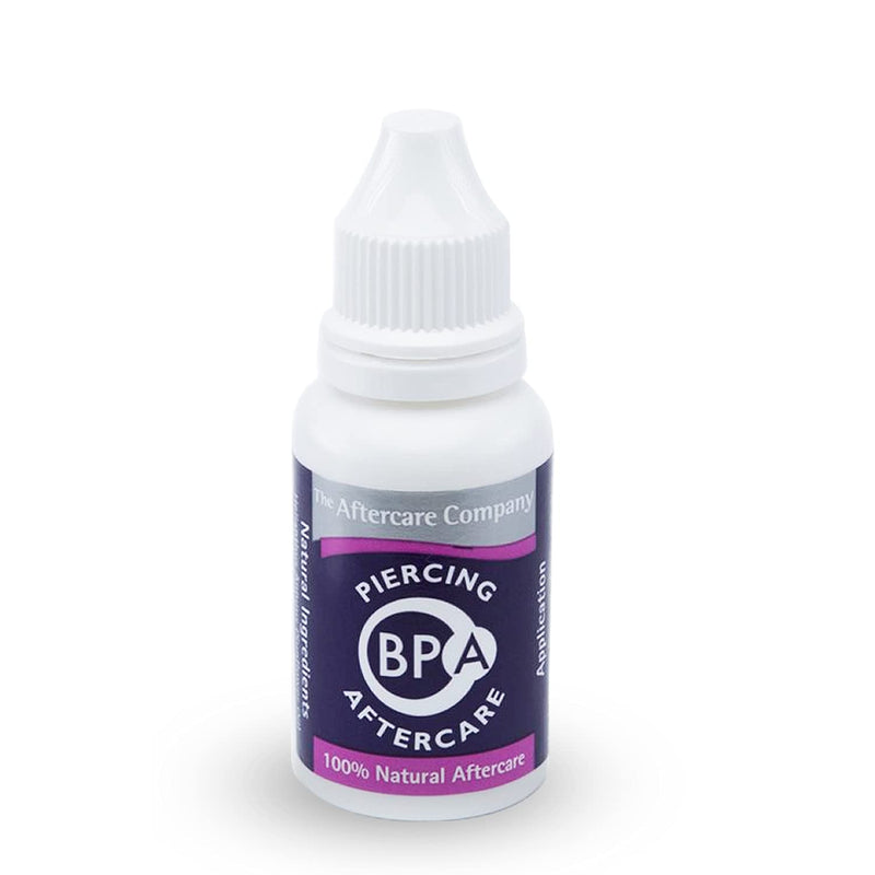 BPA Piercing Aftercare 1 x 10ml Bottle from The Aftercare Company - Dermatology Tested - Vegan Friendly - Cruelty Free - Unique Formula - BeesActive Australia