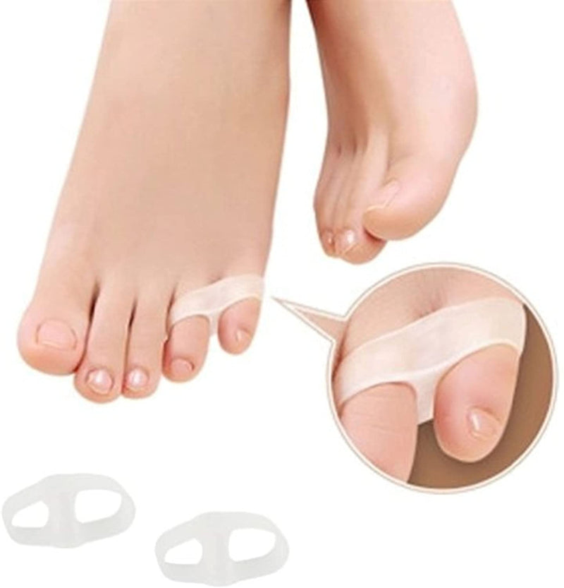 SiChun 1 Pair of Gel Little Toe Separators Valgus Correctors Straighteners Pain Relief - BeesActive Australia