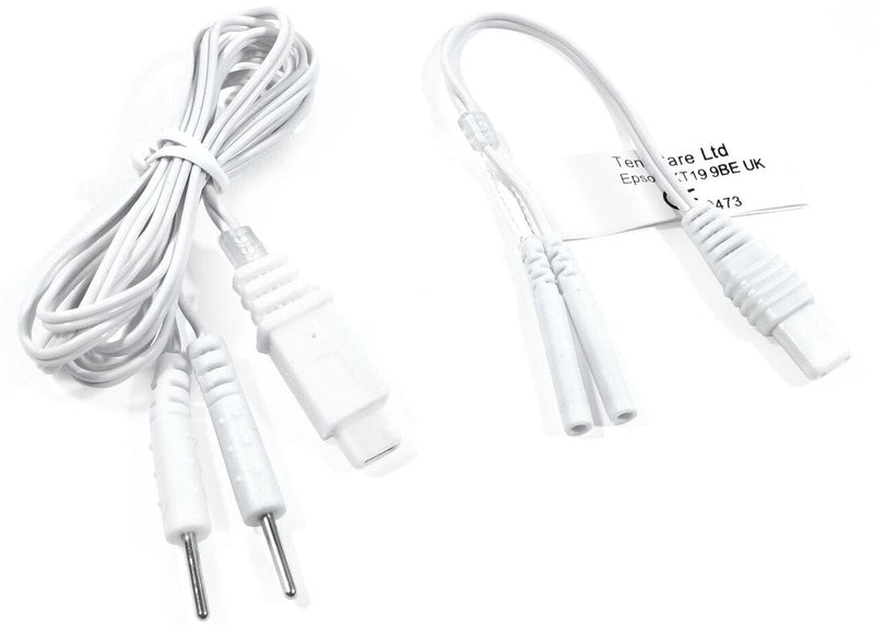 TensCare iTouch Sure and Elise Replacement Lead Wire Set with Plastic Connector (Eligible for VAT relief in the UK) New - BeesActive Australia